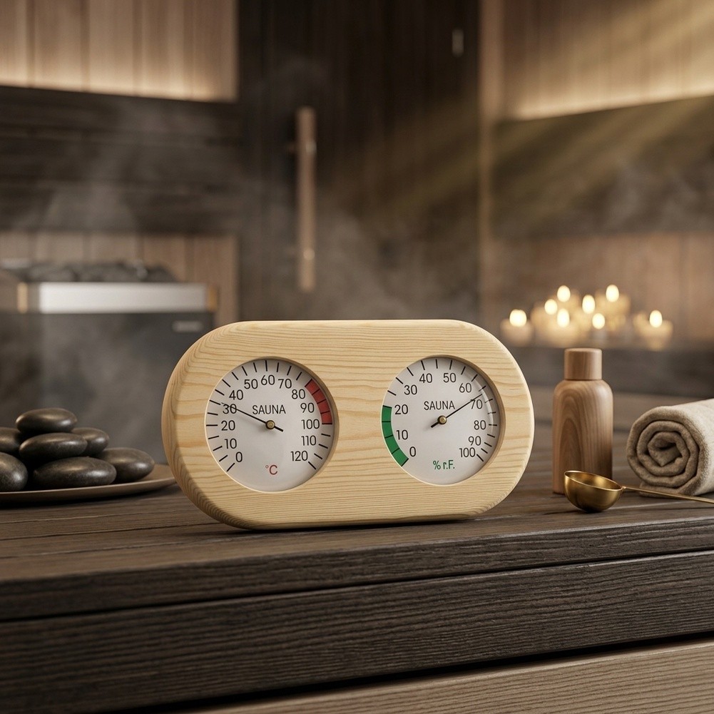 1Pc Dual Temperature Humidity  - đánh giá và giá Spa Wellness Center
